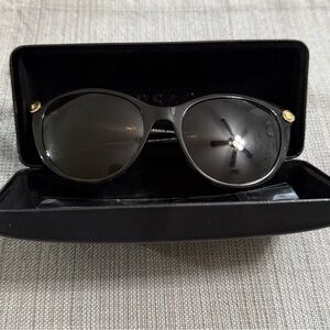 Versace Black Designer Sunglasses